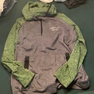 Large tall American eagle hoodie